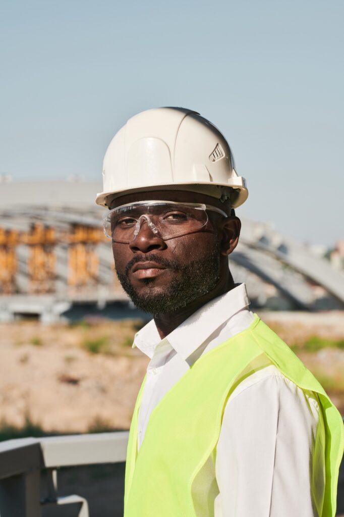 Portrait of Male Engineer on Site